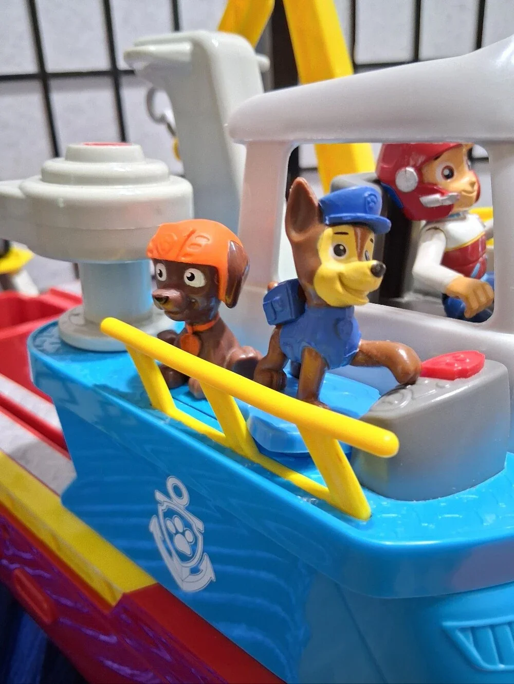 PAW Patrol Red Rescue Boat Toy with - Light and Sounds